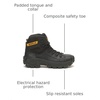 image:imageCAT mens Invader Hiker WaterproofBlack