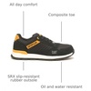 image:imageCAT mens Venward Composite Toe SdBlackCat Yellow
