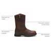 image:imageCat Footwear Mens Revolver Pullon Soft ToeBrown