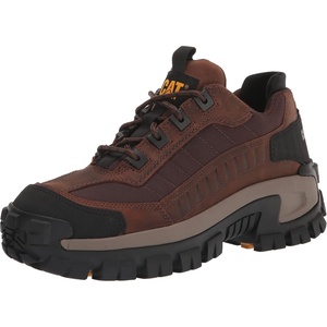 image:imageCAT Footwear Mens Invader Steel ToeWork ShoeDark Brown