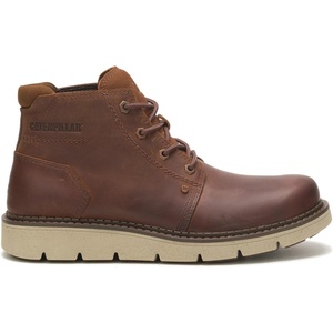 image:imageCAT Mens Covert Mid Waterproof Fashion BootLeather Brown